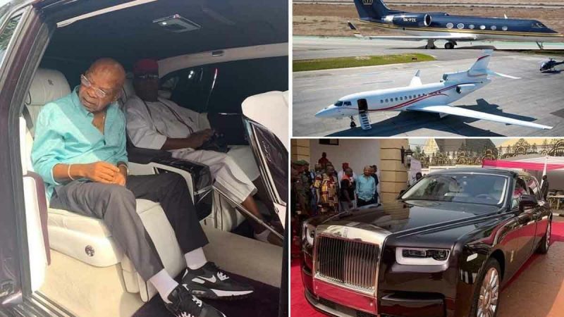 Check Out the Igbo Billionaire Arthur Eze Who Owns Two Private Jets, 5 Rolls-Royces, and 7 Maybachs