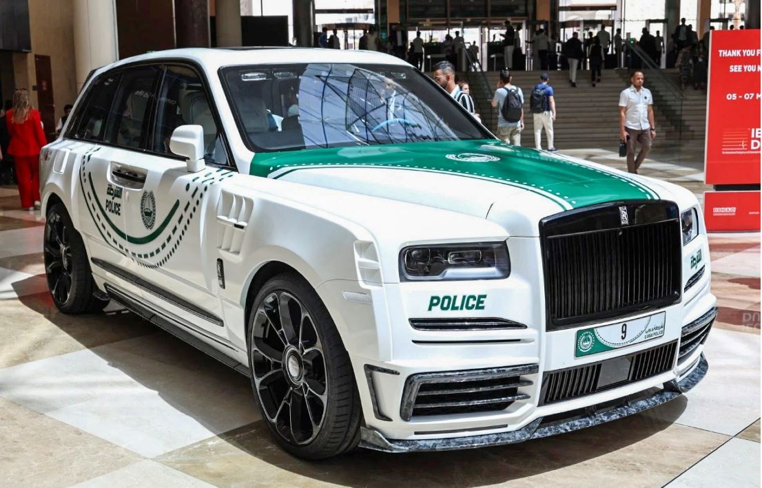 Dubai Police Adds Ultra-Luxury Rolls-Royce Cullinan Mansory to Its Fleet